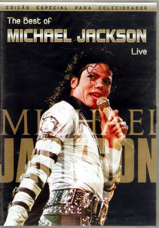 Dvd The Best Of Michael Jackson Live - edição especial - Koalla